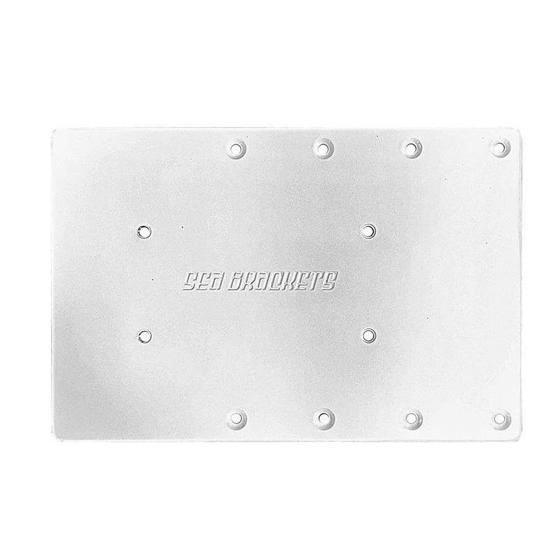 Sea Brackets 12 Straight Trolling Motor Plate f/Garmin Force Kraken  Boat Box