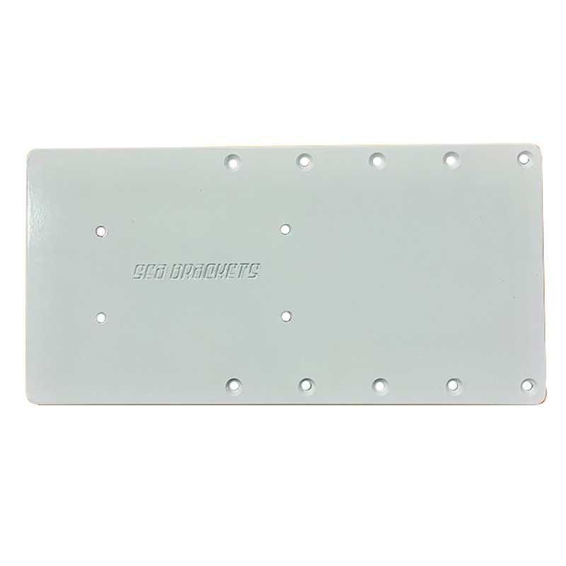 Sea Brackets 14 Straight Trolling Motor Plate f/Garmins Kraken  Boat Box