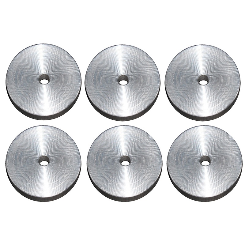 Sea Brackets Bracket Mounting Disks  Quantity 6  Boat Box