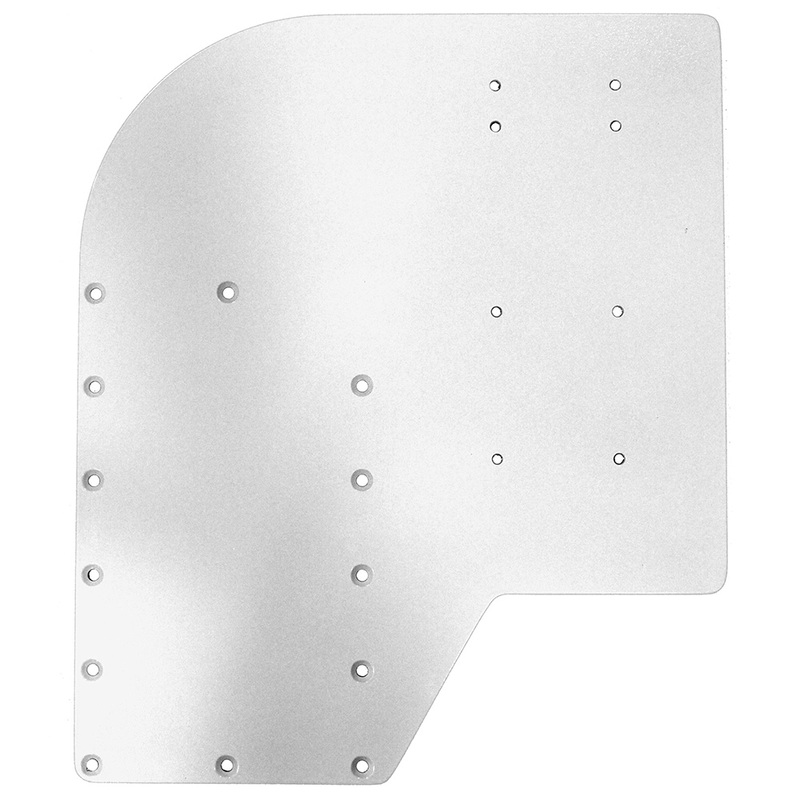 Sea Brackets Large Offset Trolling Motor Plate  Boat Box