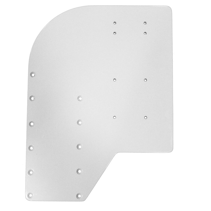 Sea Brackets Small Offset Trolling Motor Plate  Boat Box