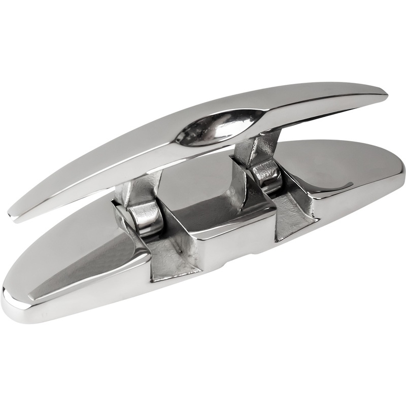 Sea-Dog 5 Oval SS Folding Cleat w/Hidden Hex Bolts  Boat Box