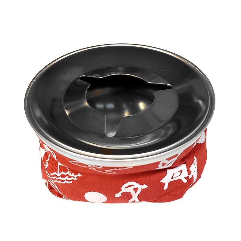 Sea-Dog Bean Bag Style Ashtray  Red  Boat Box