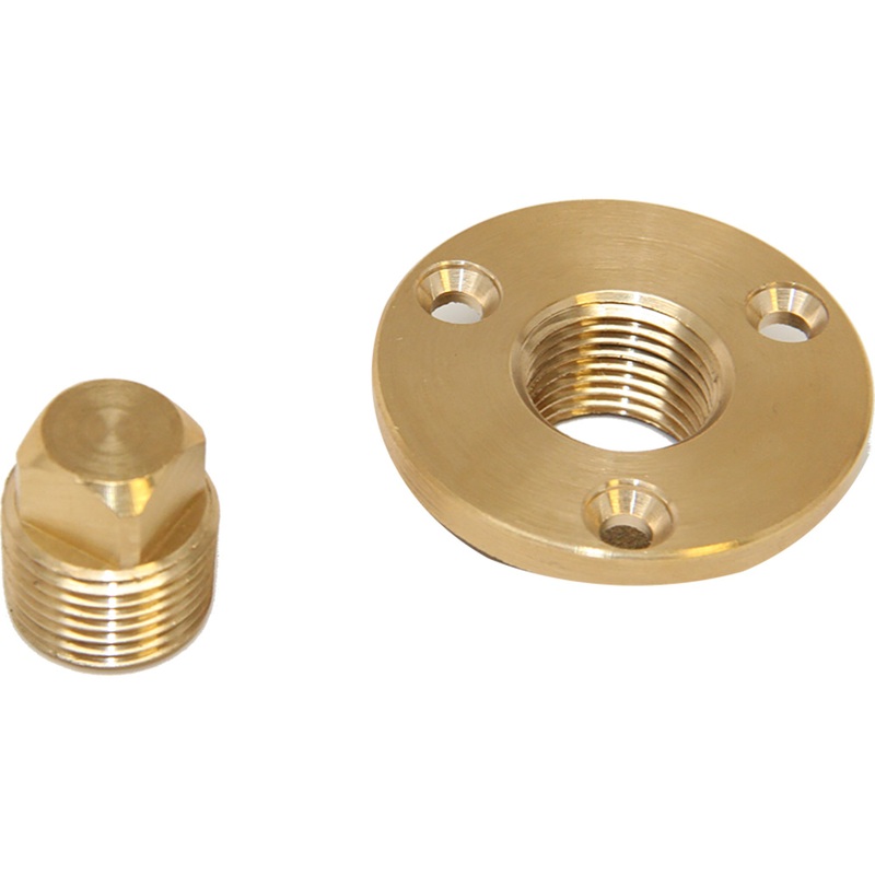 Sea-Dog Garboard Drain & Plug  Machined Bronze  Boat Box