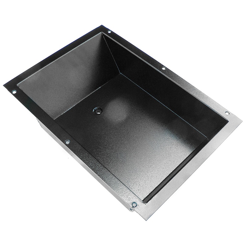 Rod Saver Flat Foot Recessed Tray f/Minn Kota Foot Pedals  Boat Box