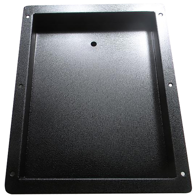 Rod Saver Flat Foot Recessed Tray f/Wireless Foot Pedals  Minn Kota or MotorGuide  Boat Box