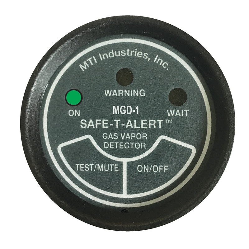 Safe-T-Alert Gas Vapor Alarm UL 2 Instrument Case  Black  Boat Box