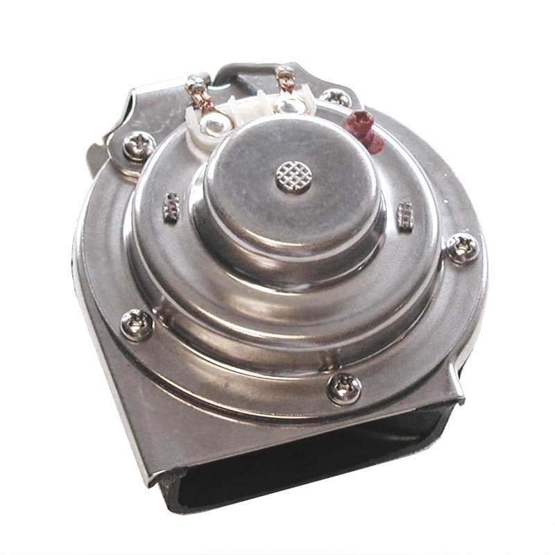 Schmitt Marine All-Stainless Mini Compact Single Hidden Horn  12V  Boat Box