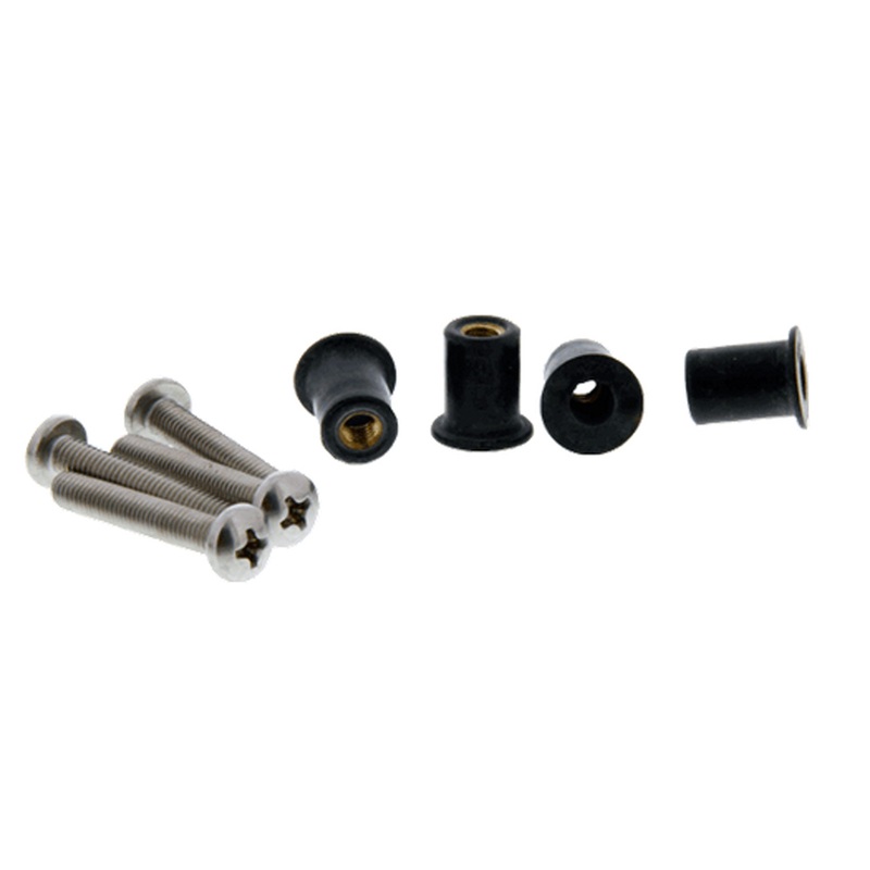 Scotty 133-16 Well Nut Mounting Kit  16 Pack  Boat Box