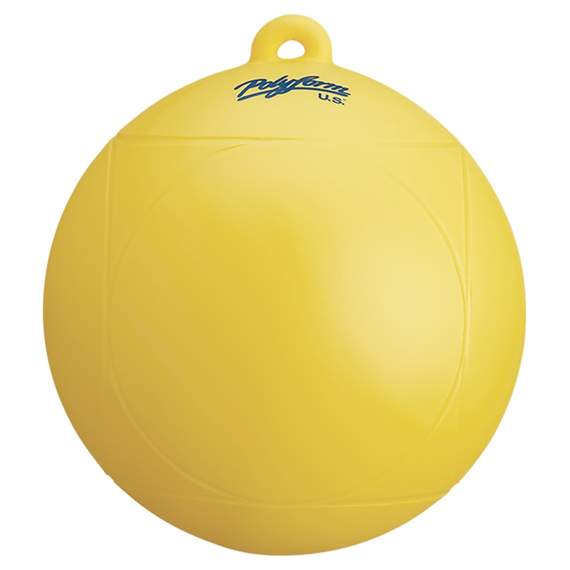Polyform Water Ski Series Buoy  Yellow  Boat Box