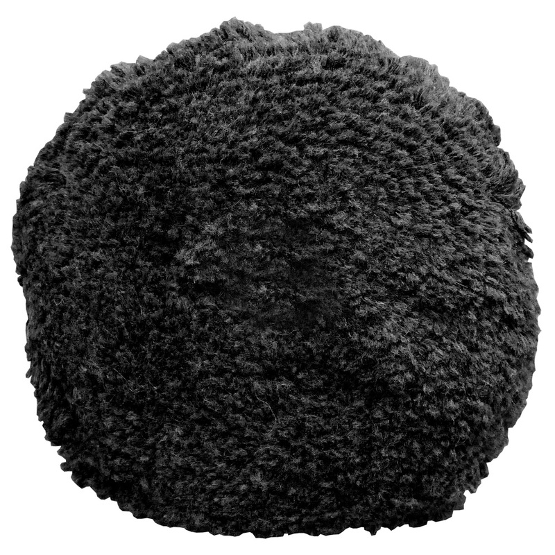 Presta Black Wool Heavy Cutting Pad  9  Boat Box