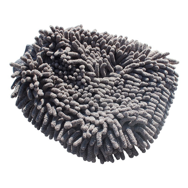 Presta Grey Microfiber Wash Mitt  Boat Box