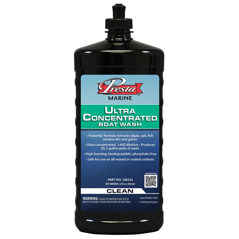Presta Marine Ultra Concentrated Boat Wash  32oz  Boat Box