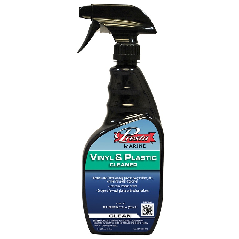 Presta Marine Vinyl & Plastic Cleaner  22oz  Boat Box