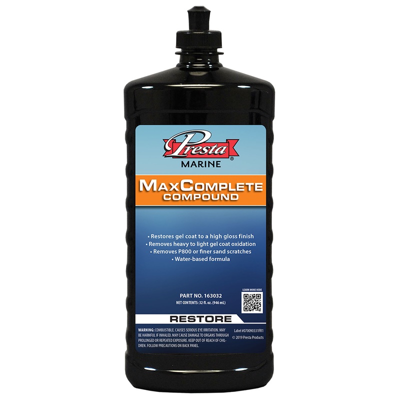 Presta MaxComplete Compound  32oz  Boat Box