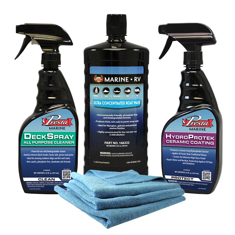 Presta New Boat Owner Cleaning Kit  Boat Box