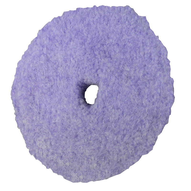 Presta PACE Purple Foamed Wool Heavy Cut Pad  3 *4-Pack  Boat Box