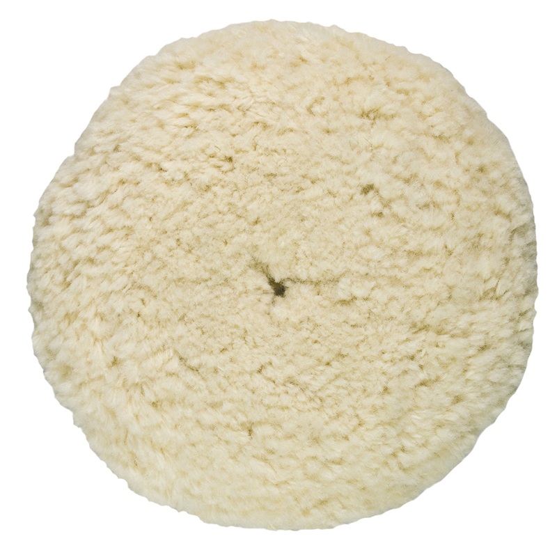 Presta Rotary Wool Buffing Pad  White Heavy Cut  Boat Box