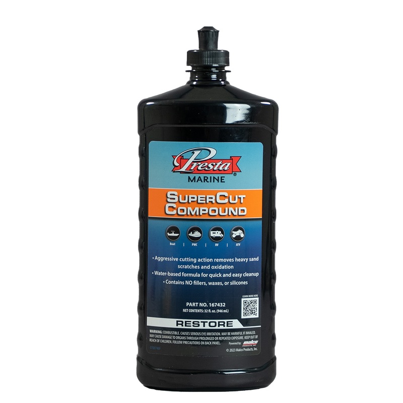 Presta Super Cut Compound  32 fl oz  Boat Box