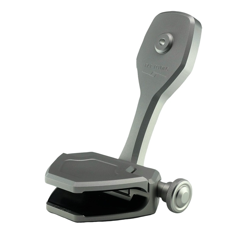 PTM Edge ZXR-300 Pivoting Mirror Bracket  Titanium Grey  Boat Box