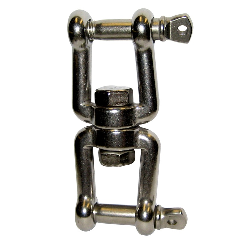 Quick SW8 Anchor Swivel  8mm Stainless Steel Jaw Jaw Swivel  f/11-16lb. Anchors  Boat Box