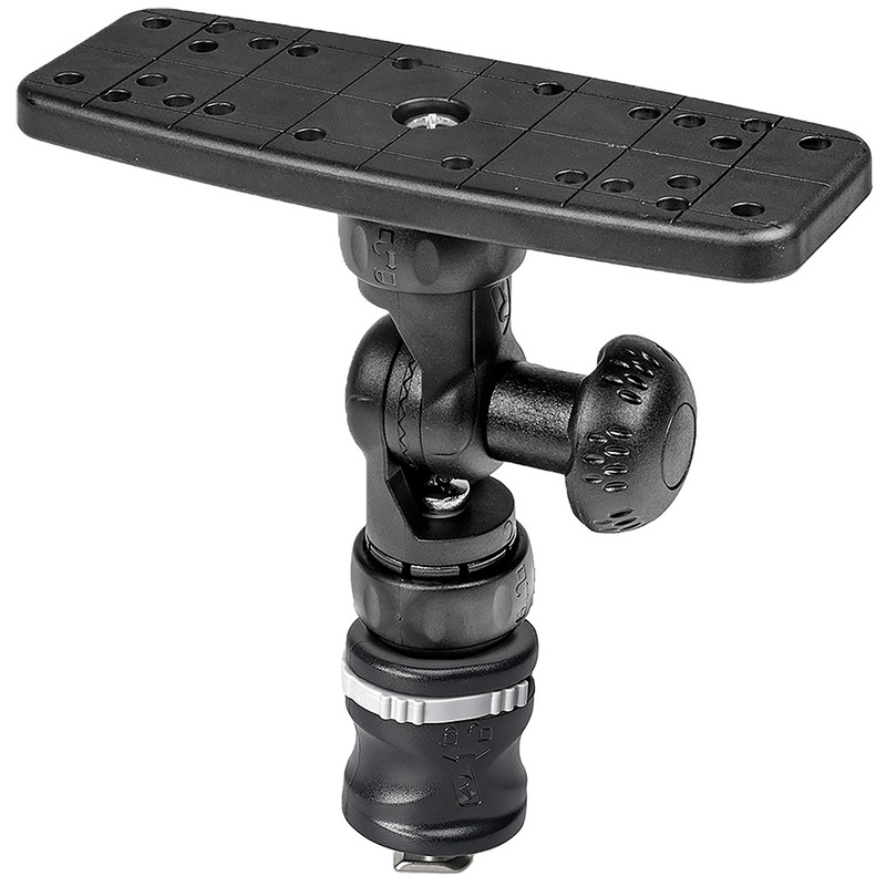 RAILBLAZA Fishfinder R-Lock R w/MiniPort TracMount  Boat Box