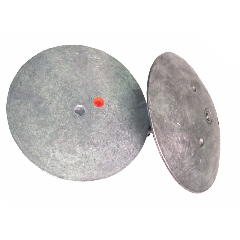Performance Metals 6-1/2 Rudder/Trim Tab Anode  Aluminum  Boat Box