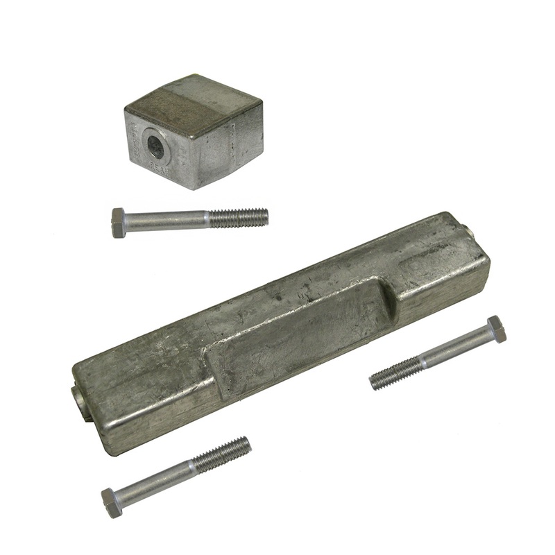 Performance Metals Bombardier Johnson/Evinrude 90-225HP 1991 & Later Complete Anode Kit  Aluminum  Boat Box