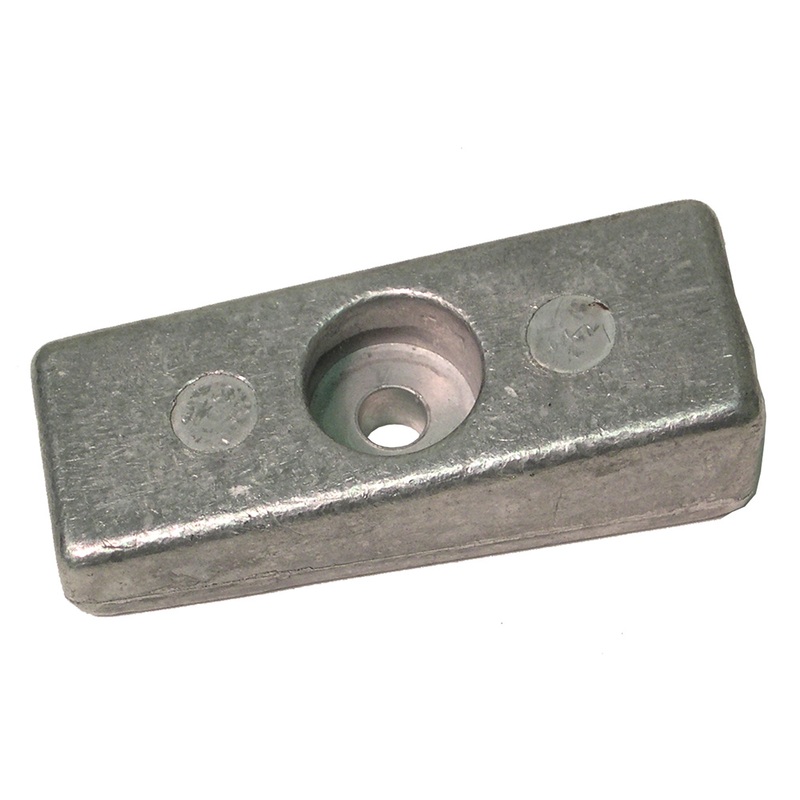 Performance Metals Side Pocket Anode  Aluminum  Boat Box