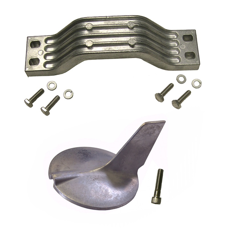 Performance Metals Yamaha 200-300HP 2 Stroke Outboard Complete Anode Kit  Aluminum  Boat Box