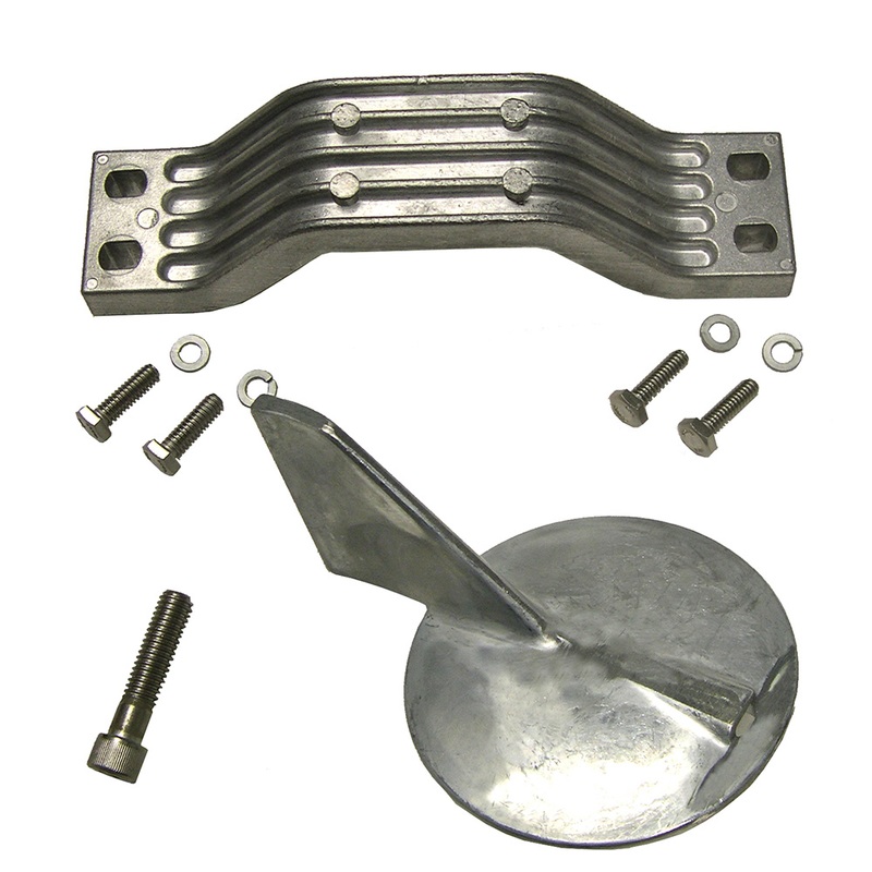 Performance Metals Yamaha Counter Rotating 150HP Outboard Complete Anode Kit  Aluminum  Boat Box