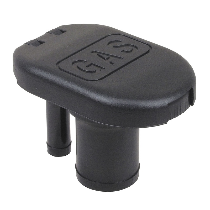 Perko Combination Vented Gas Fill/Tank f/1-1/2 Hose  Straight Neck  Boat Box