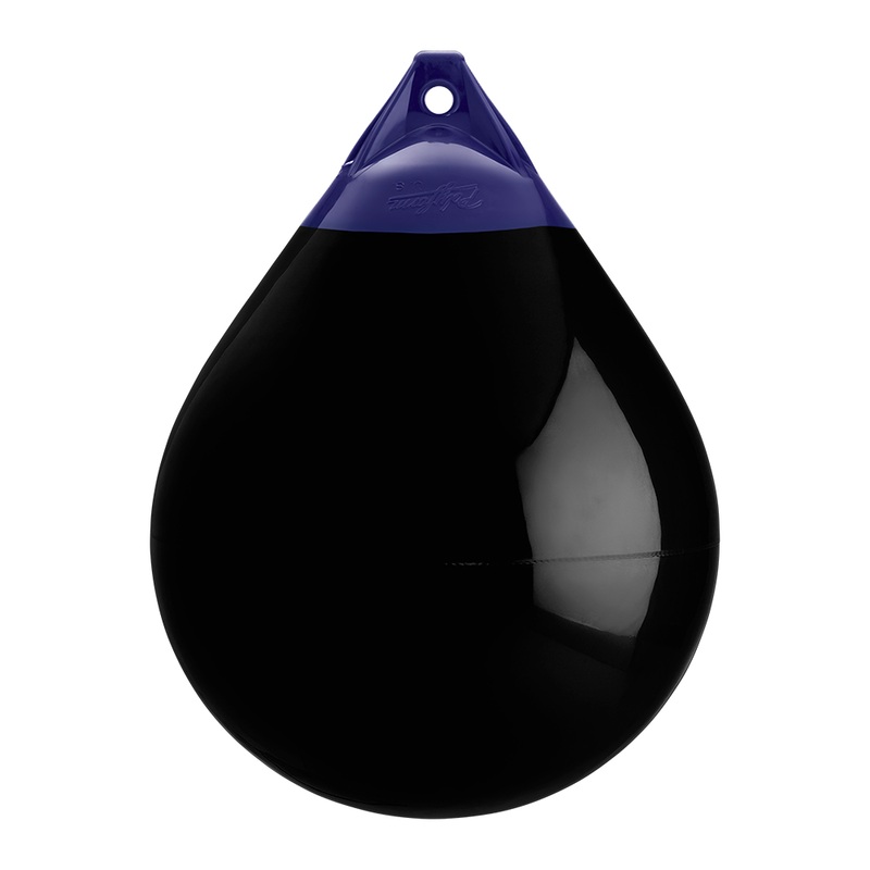 Polyform A-5 Buoy 27 Diameter  Black  Boat Box