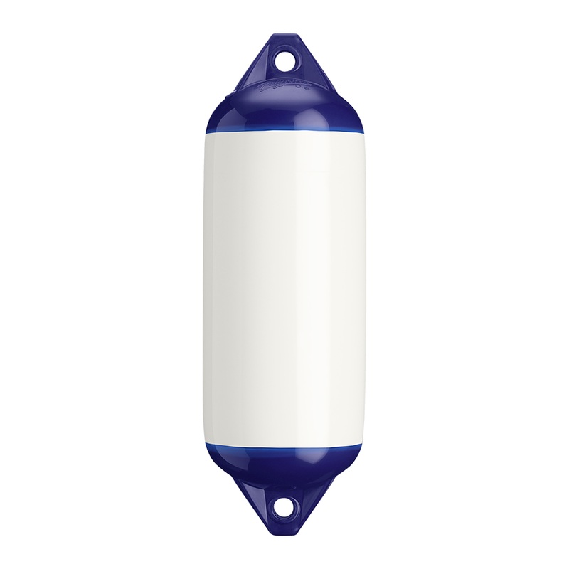 Polyform F-2 Twin Eye Fender 8.2 x 25  White  Boat Box