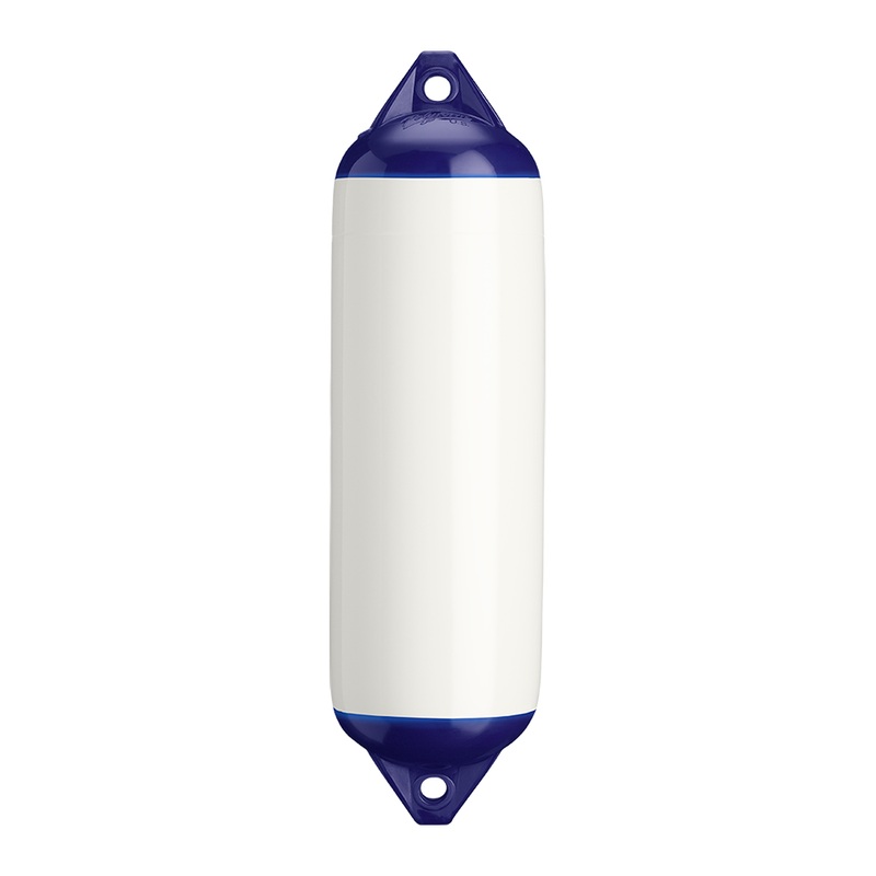 Polyform F-3 Twin Eye Fender 8.2 x 30  White  Boat Box