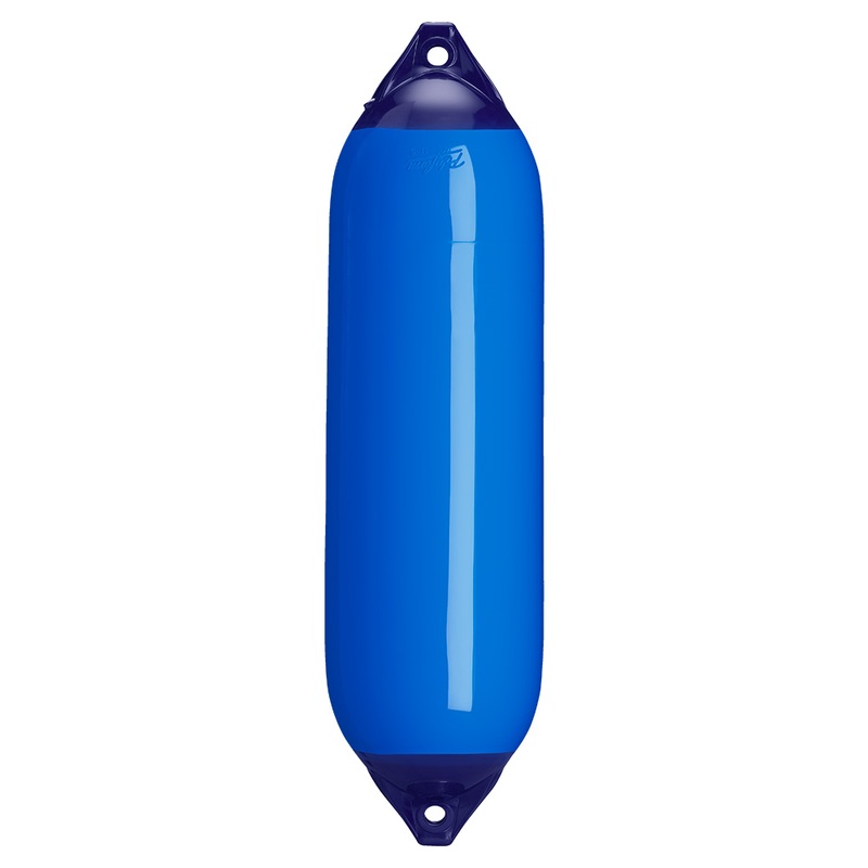 Polyform F-6 Twin Eye Fender 11 x 42  Blue  Boat Box