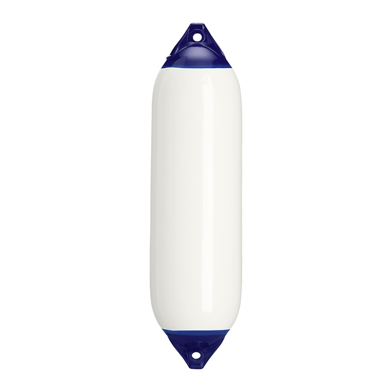 Polyform F-6 Twin Eye Fender 11 x 42  White  Boat Box