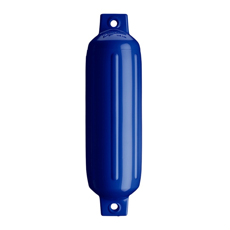 Polyform G-1 Twin Eye Fender 3.5 x 12.8  Cobalt Blue  Boat Box