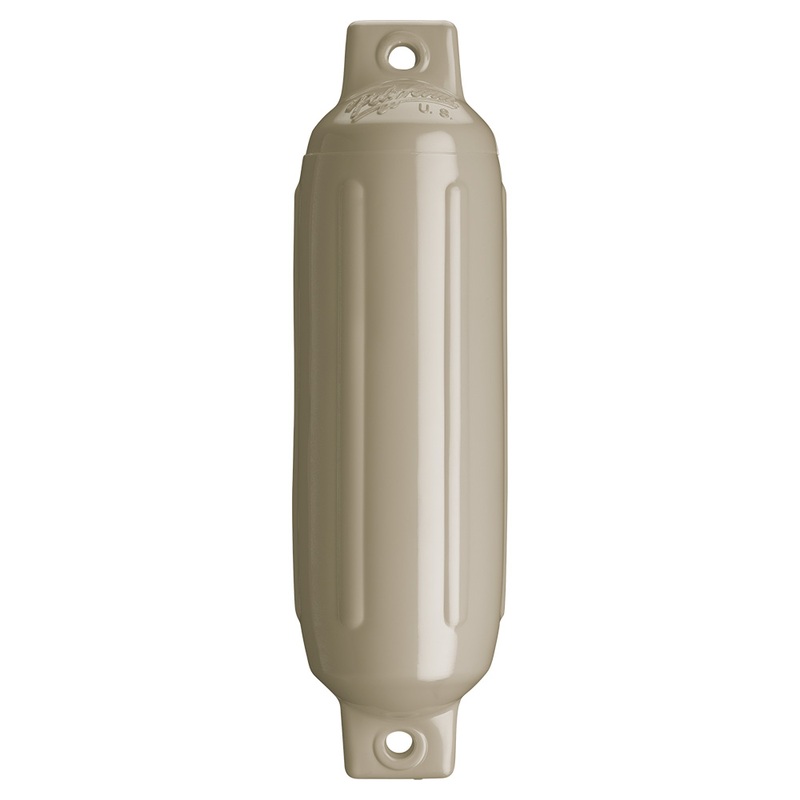 Polyform G-1 Twin Eye Fender 3.5 x 12.8  Sand  Boat Box