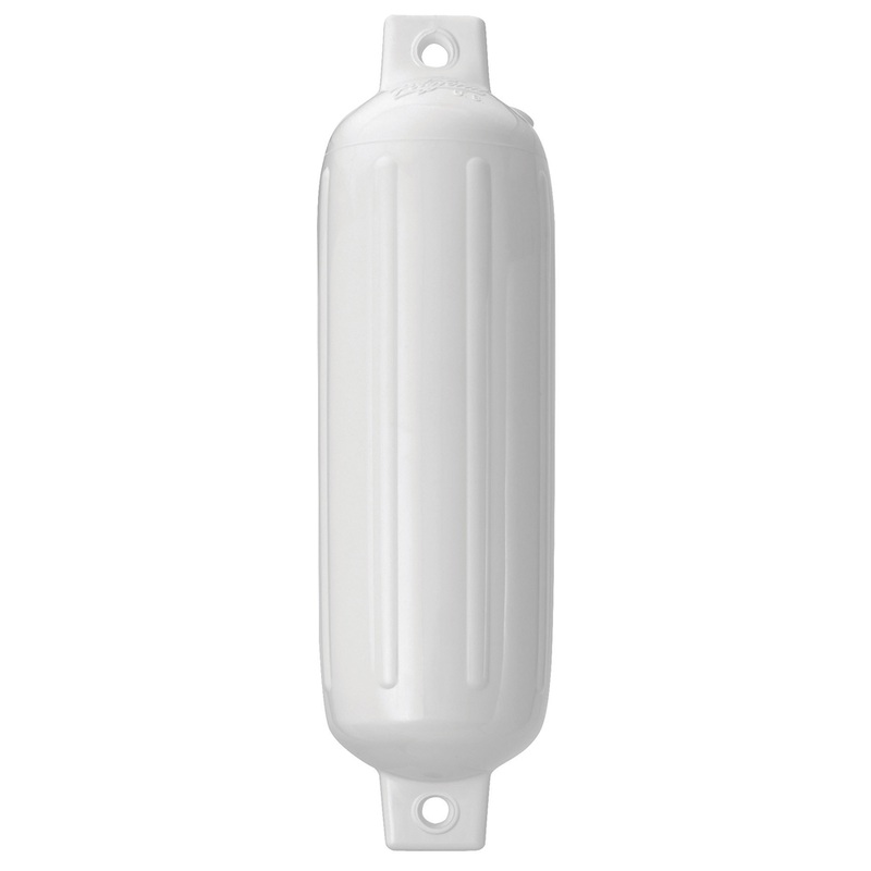 Polyform G-1 Twin Eye Fender 3.5 x 12.8  White  Boat Box