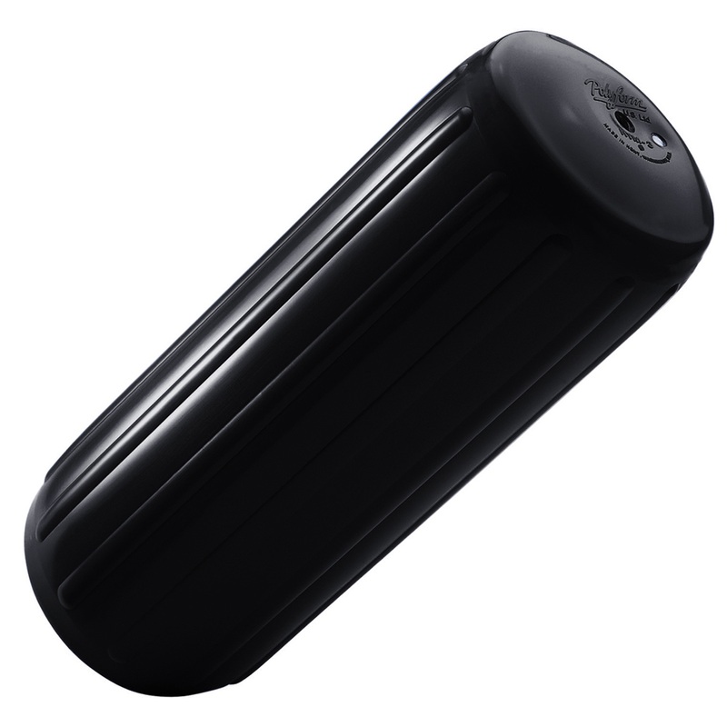 Polyform HTM-1 Fender 6.3 x 15.5  Black  Boat Box