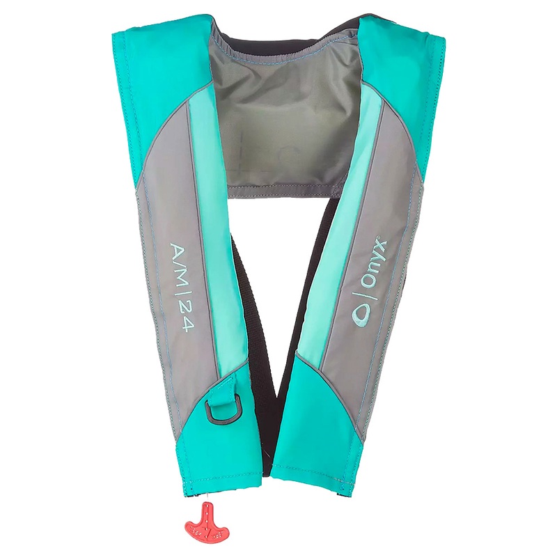 Onyx A/M-24 Auto/Manual Adult Universal PFD  Aqua  Boat Box