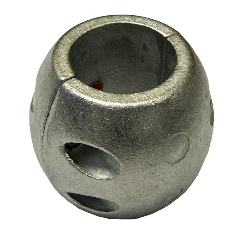 Performance Metals 1-3/4 Streamlined Shaft Anode  Aluminum  Boat Box
