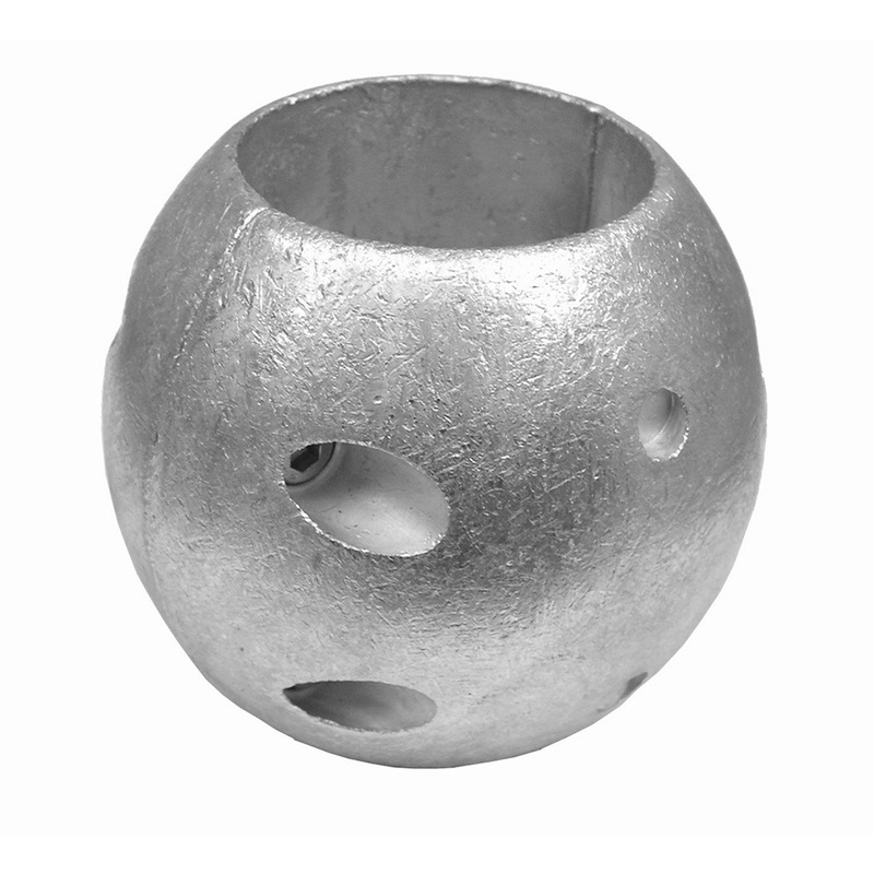 Performance Metals 2-1/4 Streamlined Shaft Anode  Aluminum  Boat Box