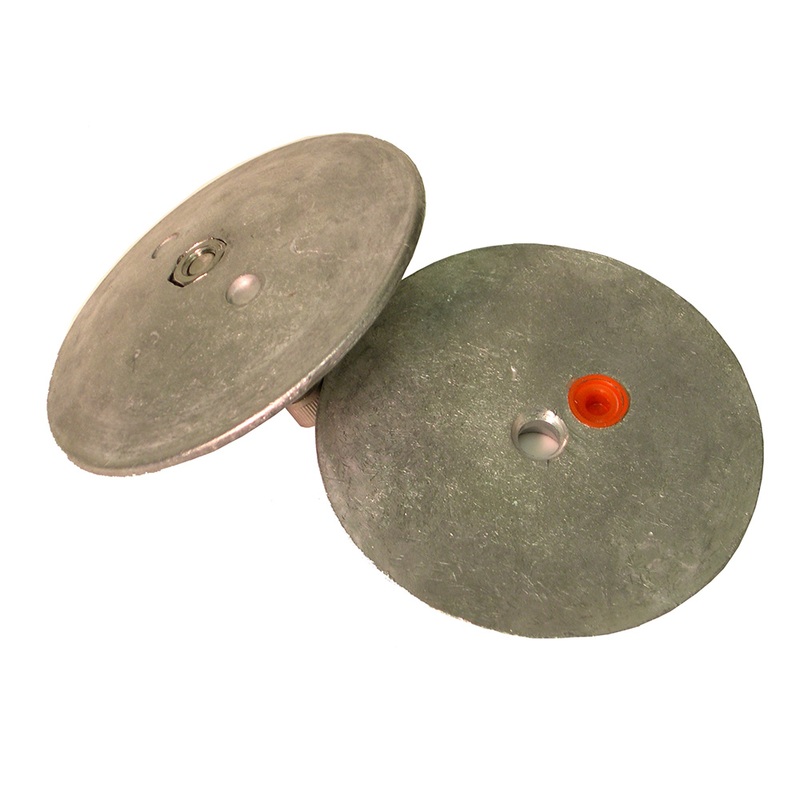 Performance Metals 3-3/4 Rudder/Trim Tab Anode  Zinc  Boat Box