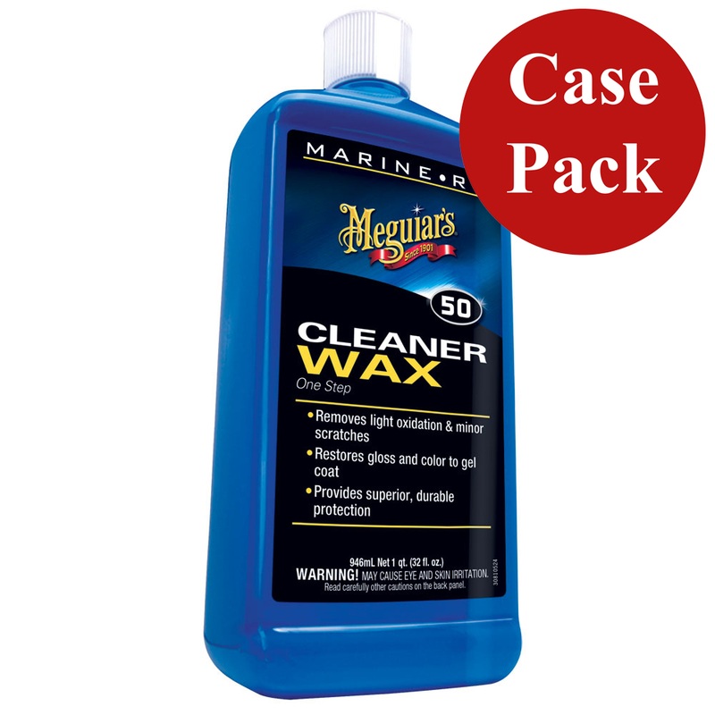 Meguiar’s Boat/RV Cleaner Wax  32 oz  *Case of 6*  Boat Box