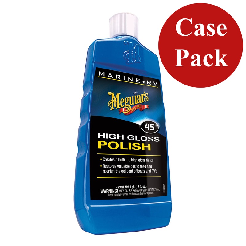 Meguiar’s Boat/RV Polish & Gloss Enhancer  *Case of 6*  Boat Box