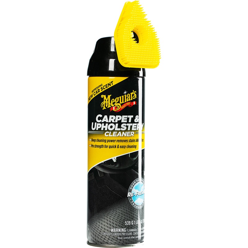 Meguiar’s Carpet & Upholstery Cleaner  19oz.  Boat Box