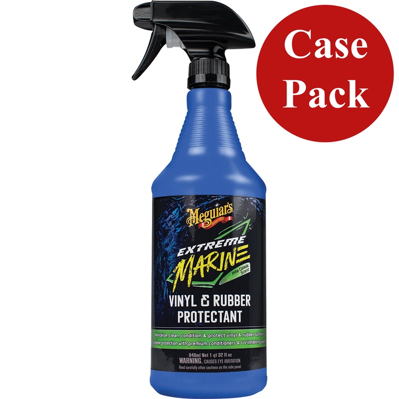 Meguiar’s Extreme Marine  Vinyl & Rubber Protectant  *Case of 6*  Boat Box