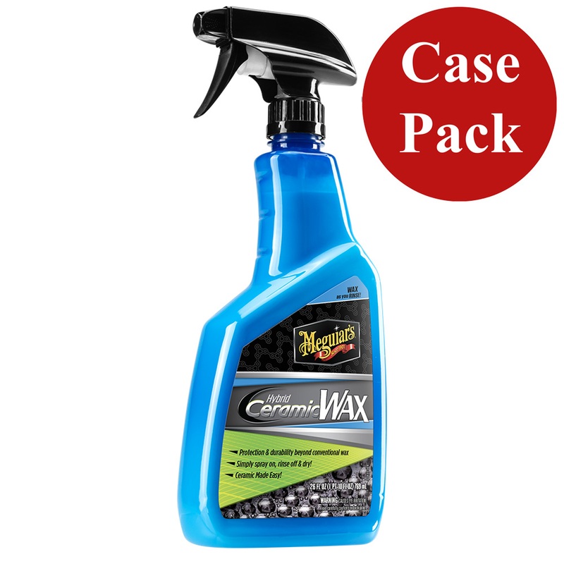 Meguiar’s Hybrid Ceramic Wax  26 oz. *Case of 6*  Boat Box
